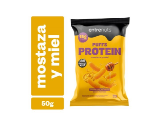 PUFFS PROTEIN MOSTAZA/MIEL ENTRENUTS