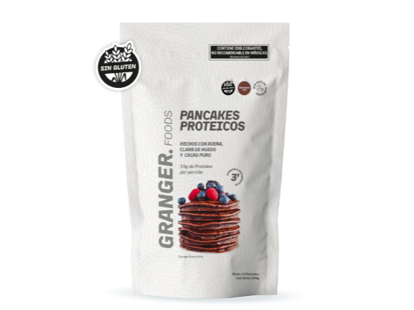 Pancake proteico chocolate x400 gr - GRANGER