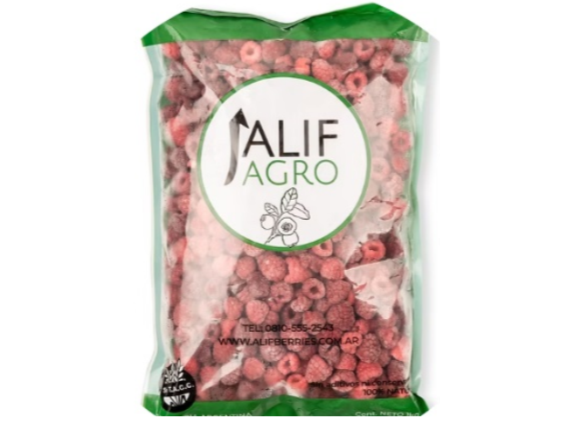 Frambuesa congelada ALIF x1kg