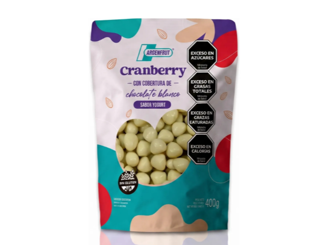 Arandano cranberry con chocolate blanco - ARGENFRUT