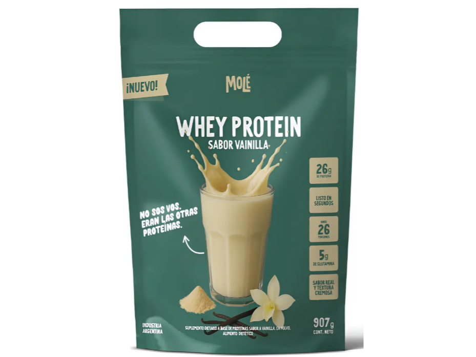 WHEY PROTEIN VAINILLA X907GR -  MOLE