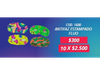 ANTIFAZ ESTAMPADO FLUO 10 UNIDADES
