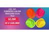 SOMBRERO GALERA TANGUERO FLUO POR UNIDAD