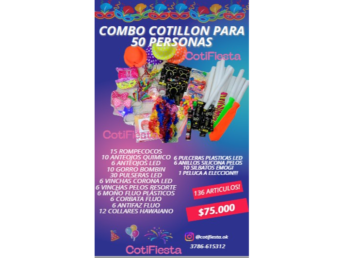 COMBO 50 PERSONAS
