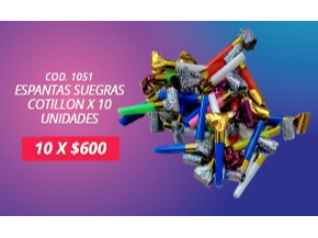 ESPANTA SUEGRA POR 10 UNIDADES