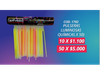 PULSERAS LUMINOSAS POR 50 UNIDADES