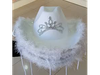 VAQUERO CORONA PLUMAS BLANCO