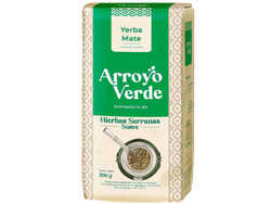 Yerba Mate ARROYO VERDE Hierbas Serrana Suave
