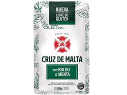 Yerba mate Cruz de Malta Boldo y Menta x 500g