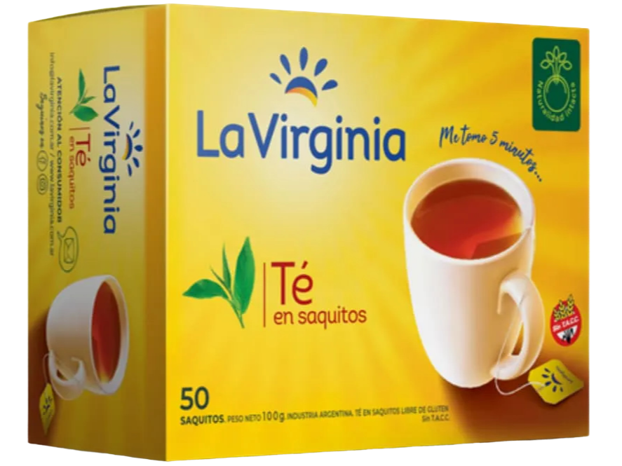 Té  saq. LA VIRGINIA