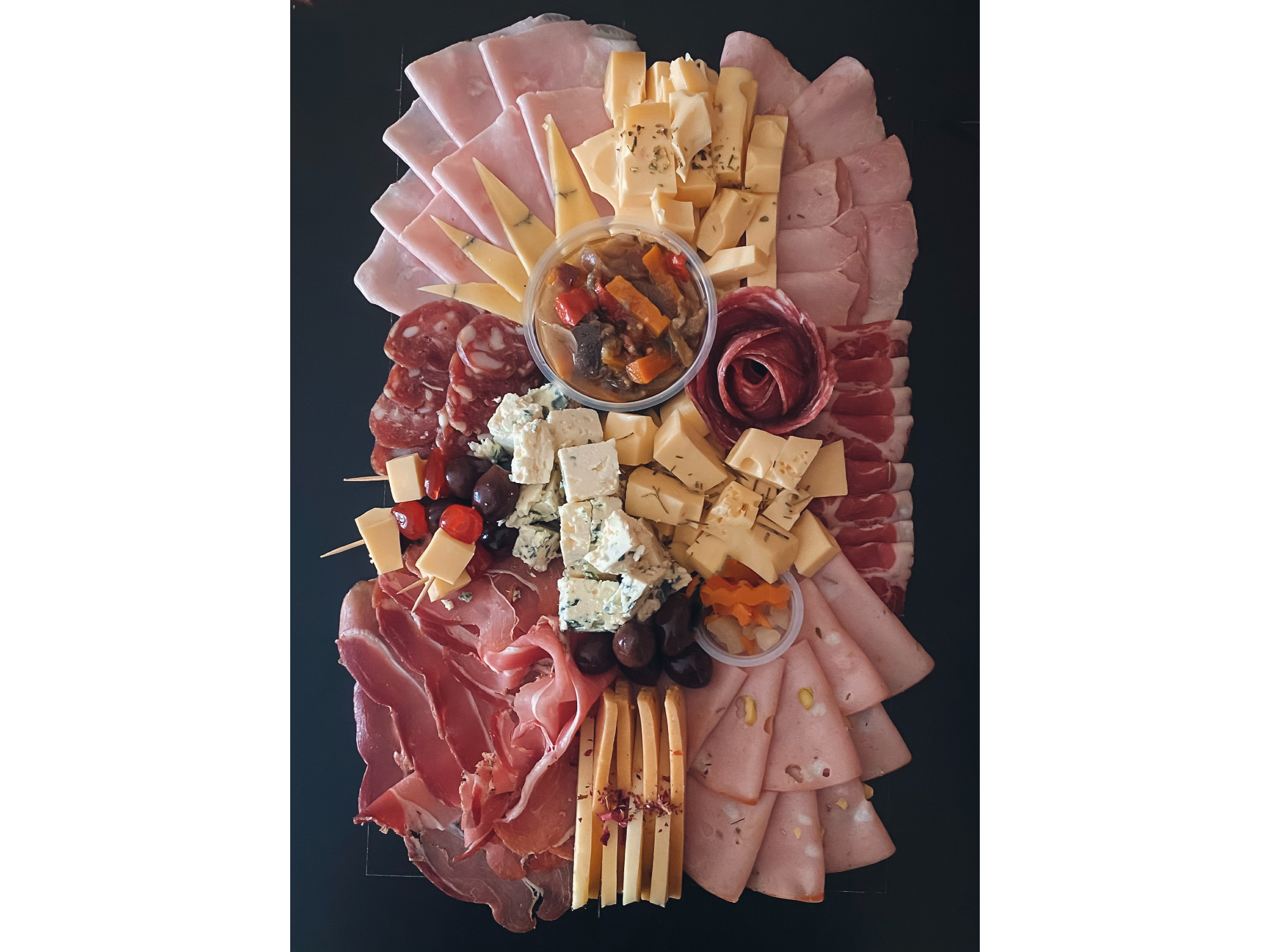 Picadas de Fiambres y Quesos