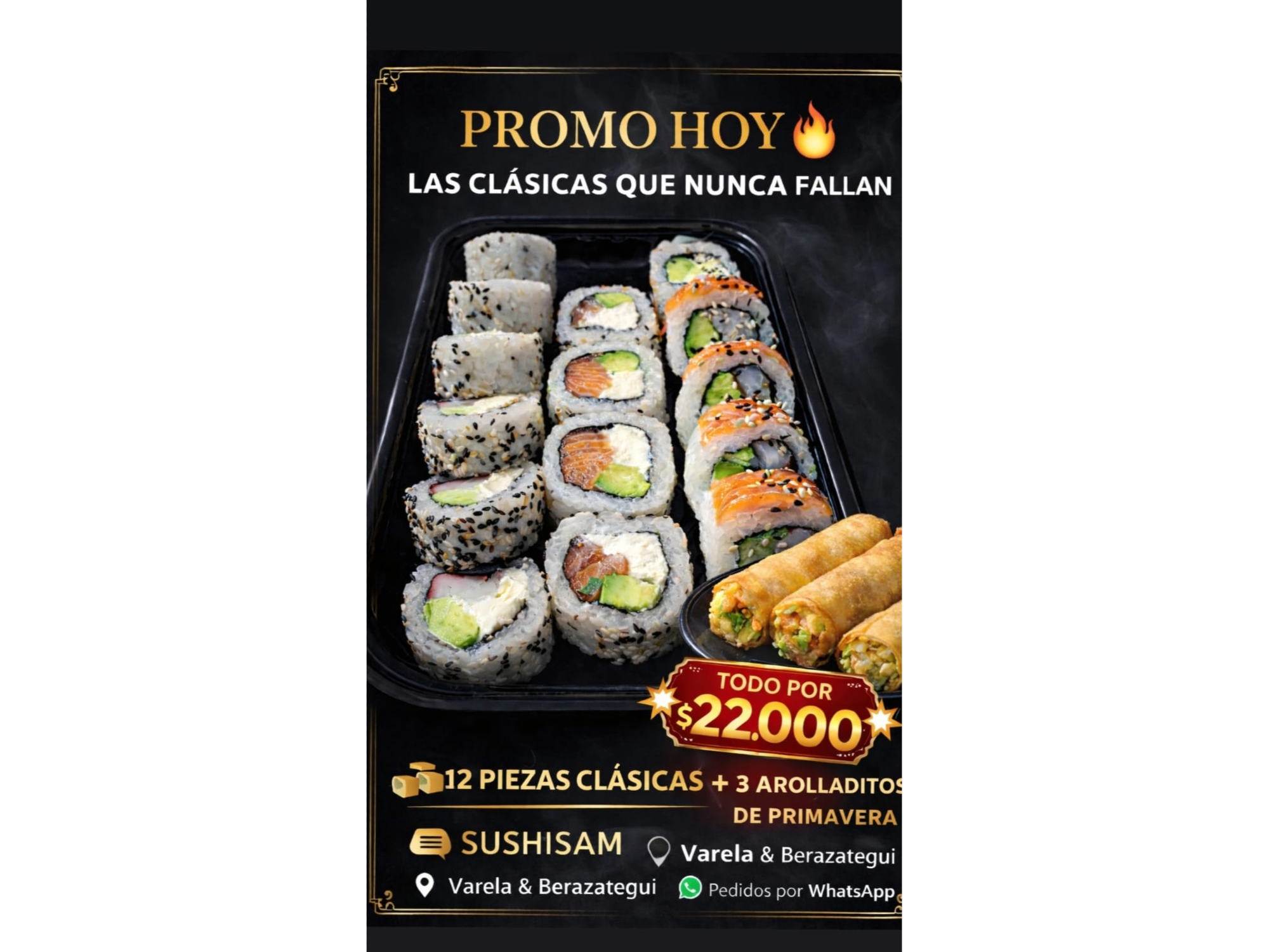 PROMO 12 CLÁSICAS +3  ARRILLADITOS