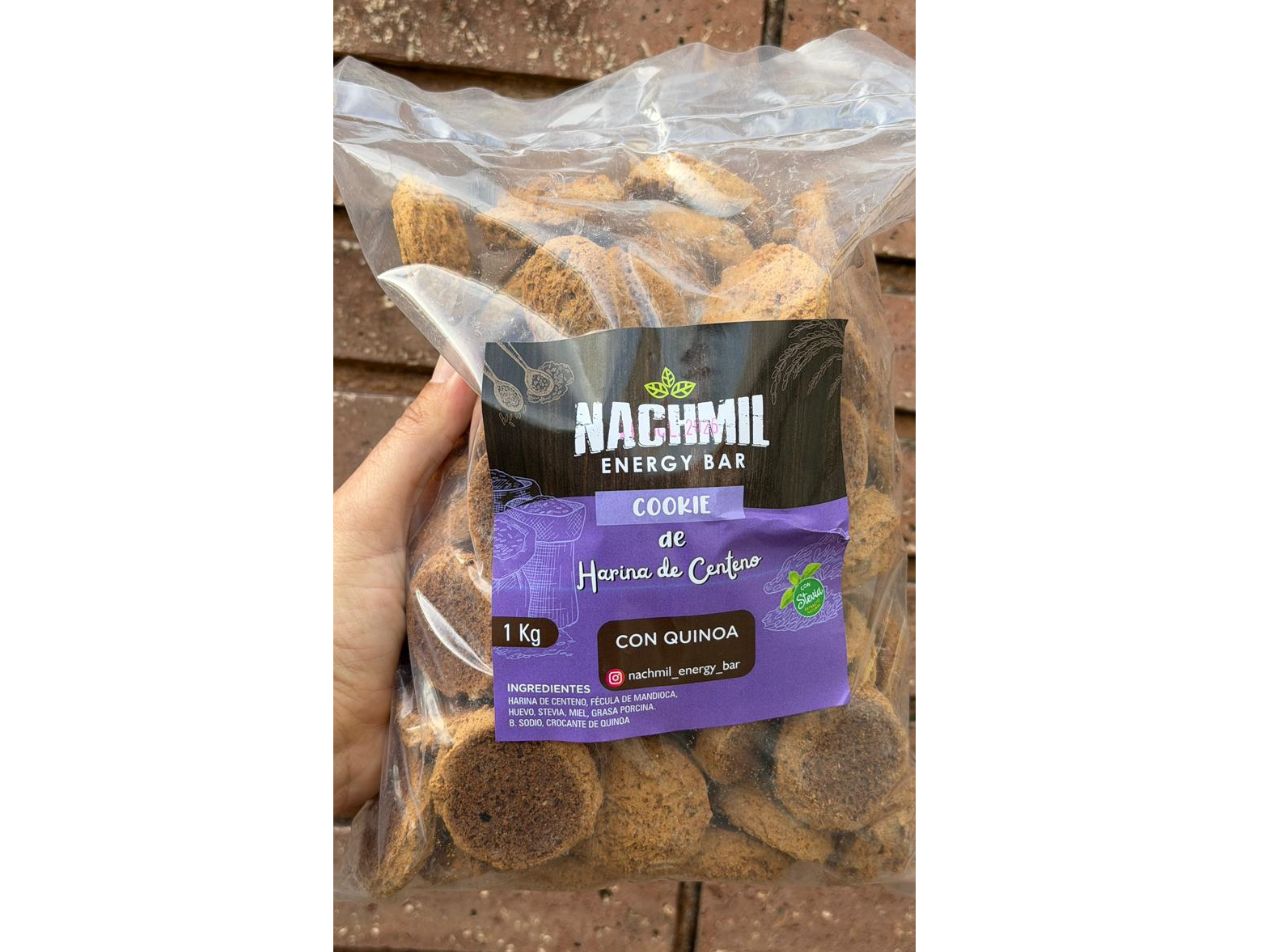 Galletas de harina de centeno con quinoa x1kg