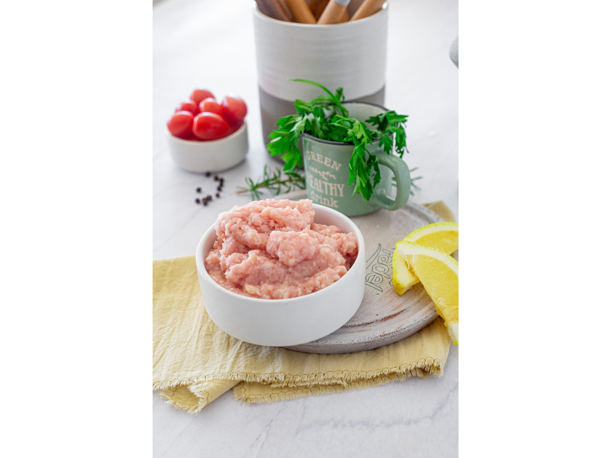 Carne Picada de Pollo 3 mm