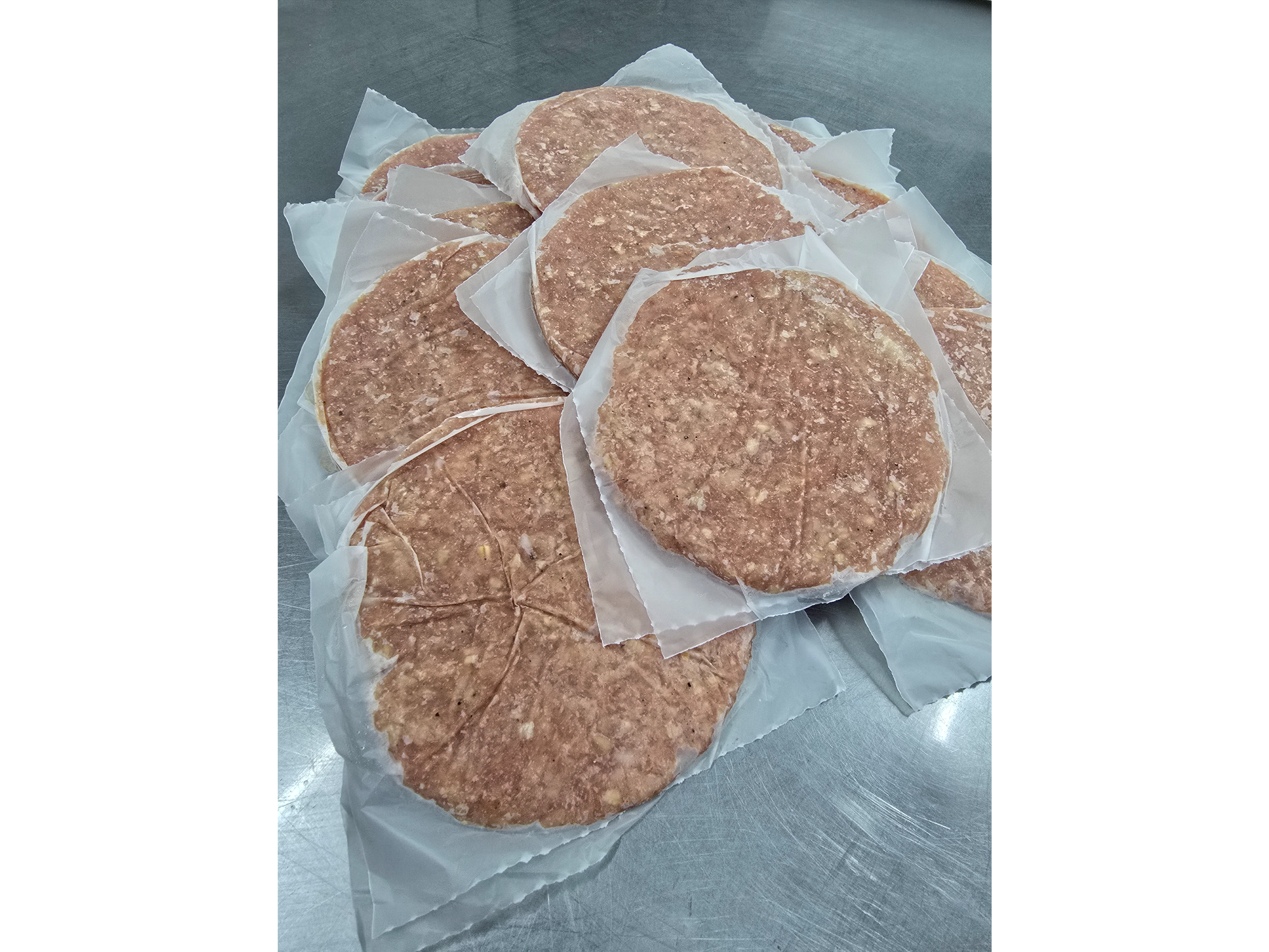 Hamburguesas de pollo 90 gramos