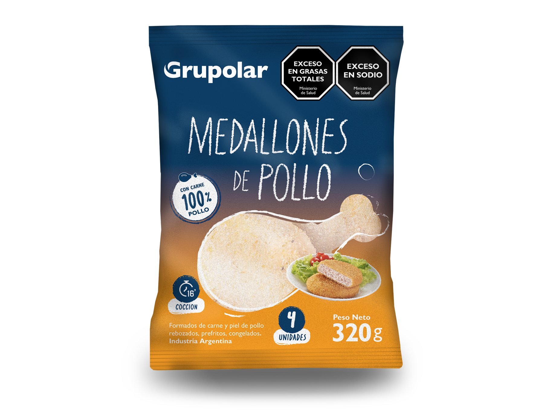 Medallones de pollo
