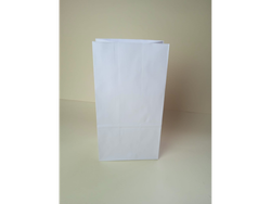 Bolsa de papel kraft blanco