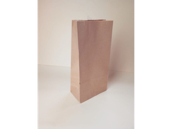 Bolsa de papel kraft maron 22*16*9 cm
