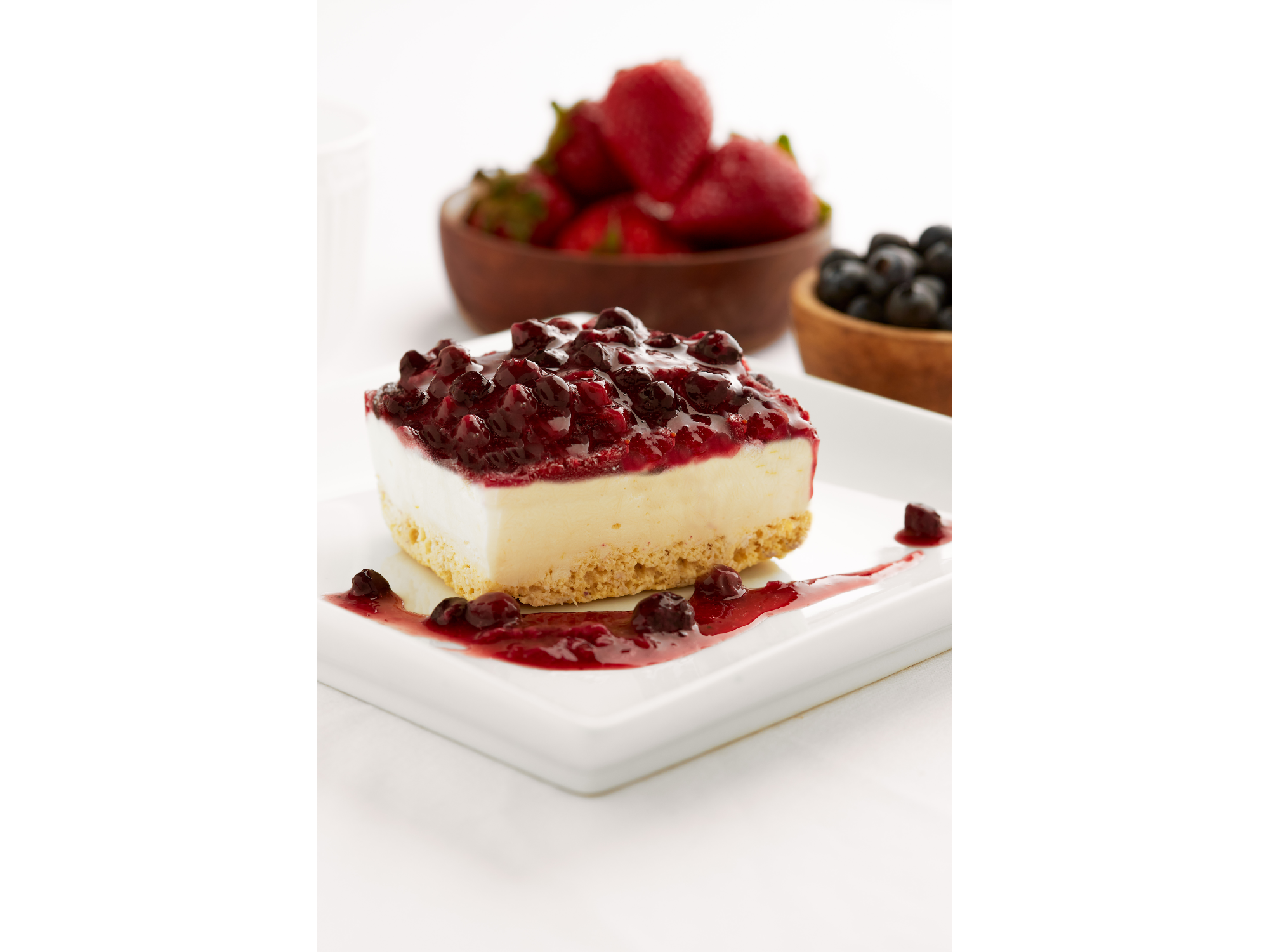 Cheescacke de frutos rojos KETO