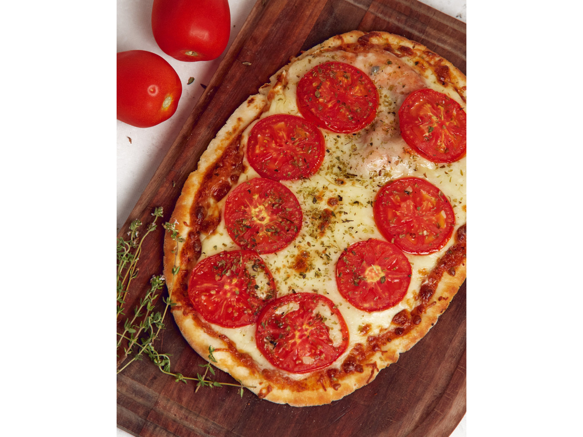 Pizza de tomate