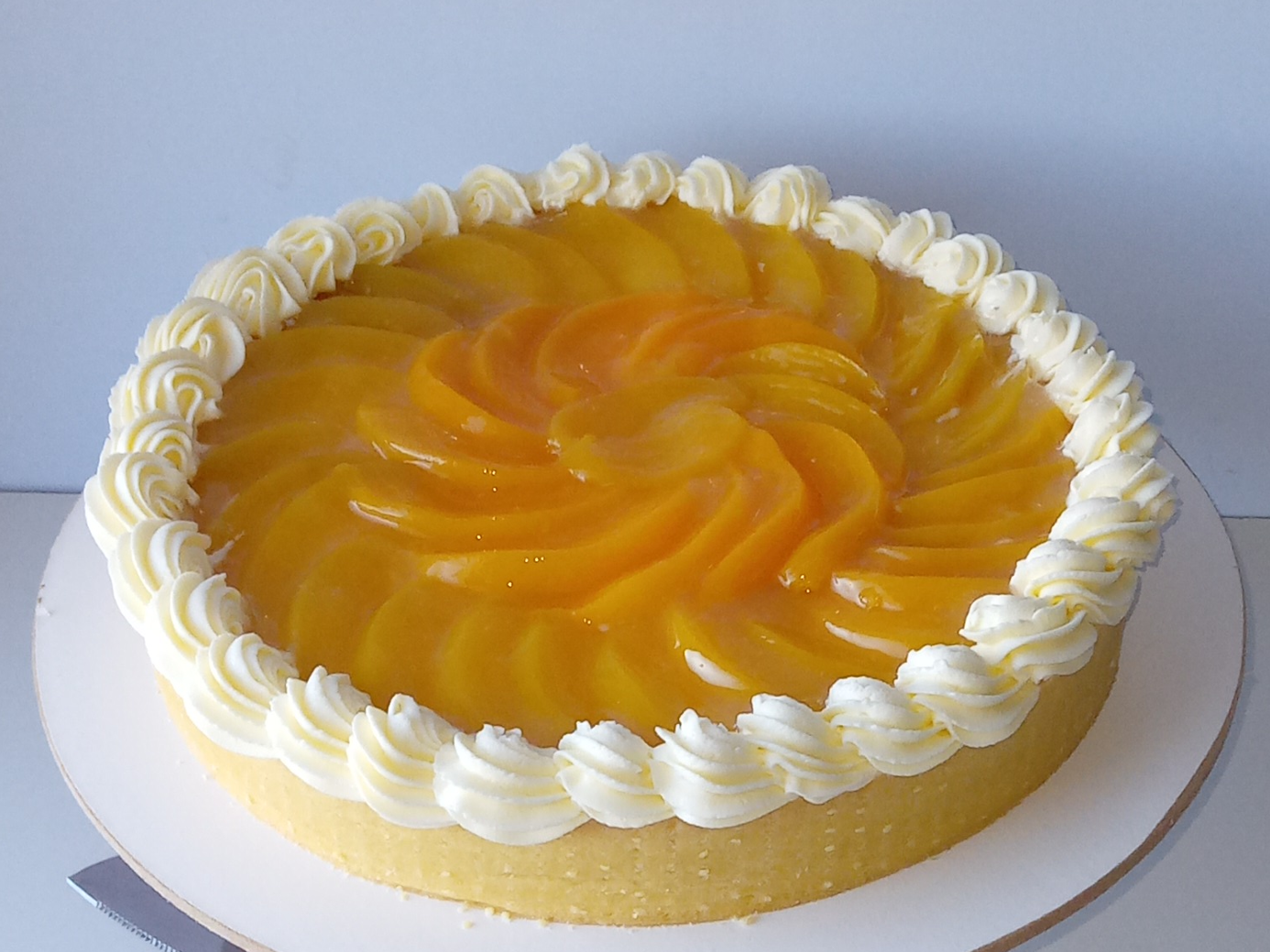 Tarta de duraznos 🍑 ✨️