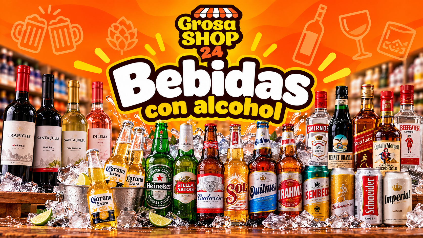 Bebidas con alcohol
