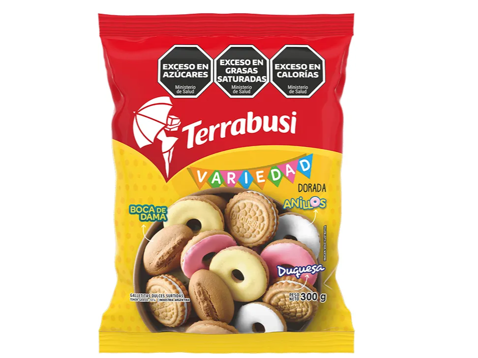 Terrabusi variedad dorada 300g