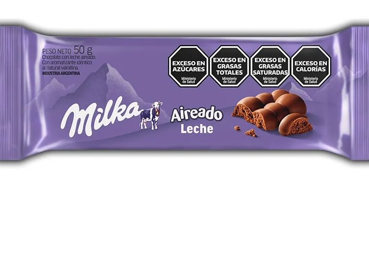 Milka Aireado Leche 50g