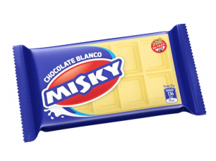 Chocolate Misky 25g blanco