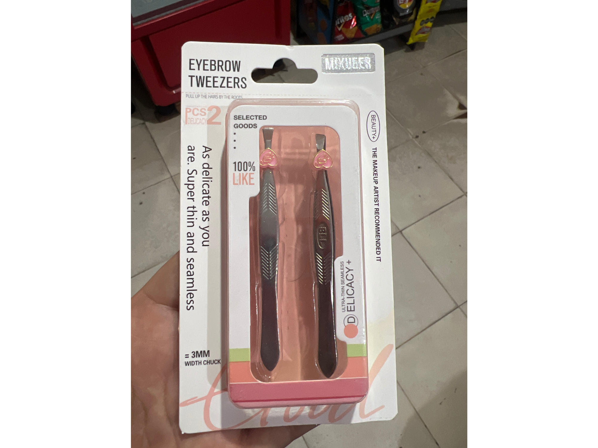 Pinzas depilatorias