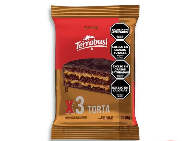 Terrabusi triple torta