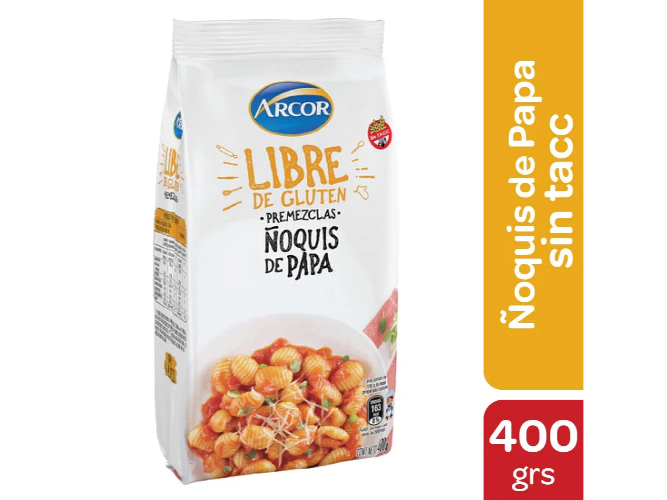 Premezcla Arcor Ñoquis SinTacc