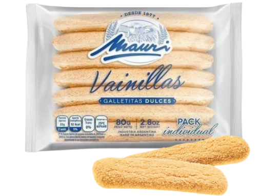 Galleta Vainillas Mauri 80g