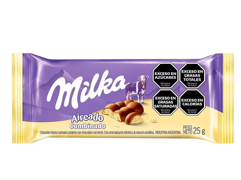 Milka Aireado Combinado 25g