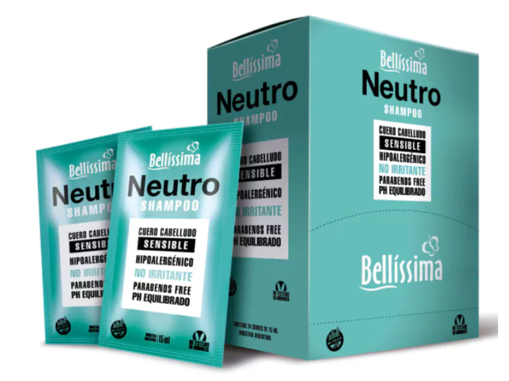 Shampoo  Neutro Bellissima  (Sachet 15ml)