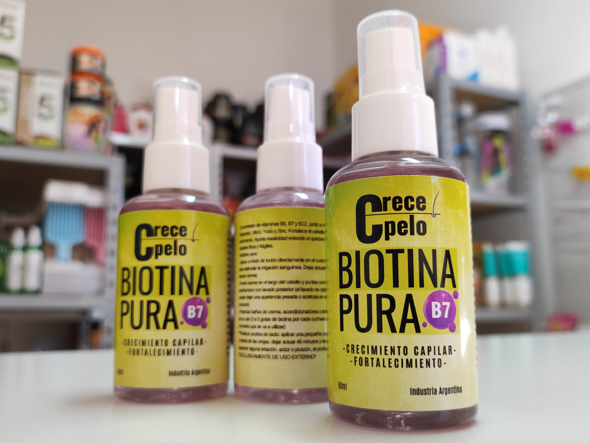 Biotina Pura Crece Pelo (60ml)