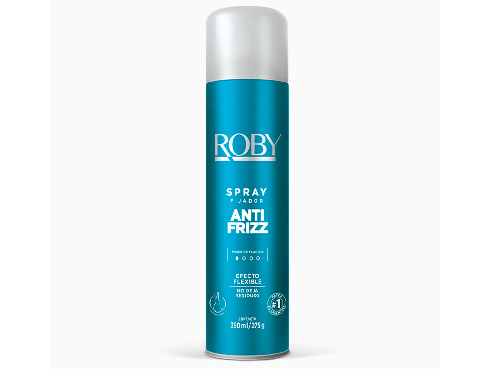 Spray Fijador Anti frizz (Normal) Roby -