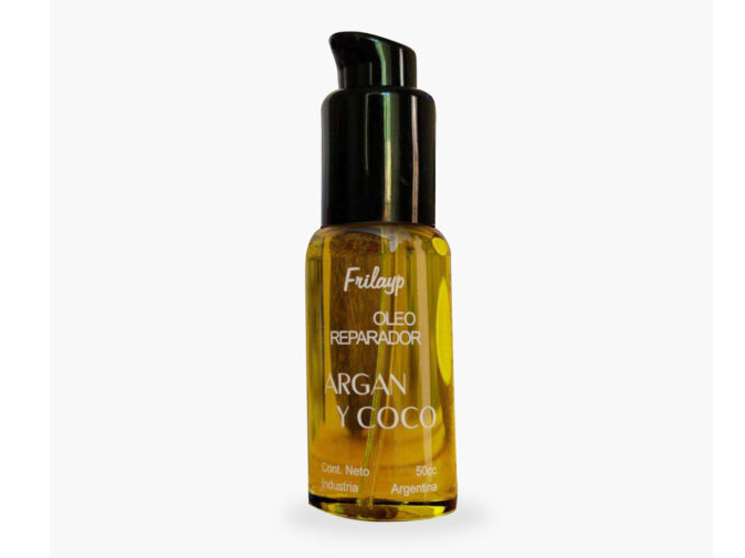 Óleo Reparador Argán y Coco Frilayp (50cc)