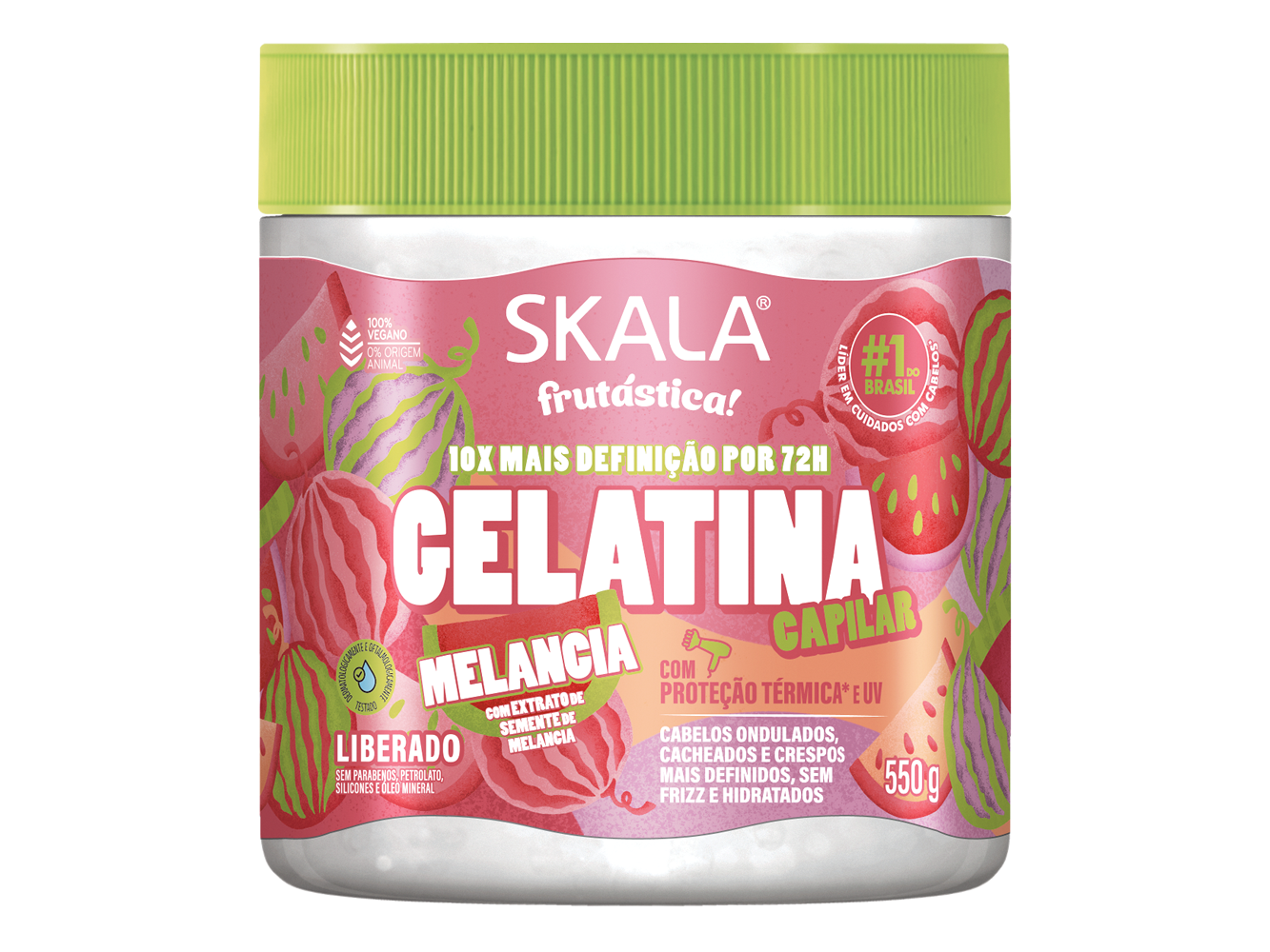 Gel capilar Melancia Skala (550g)