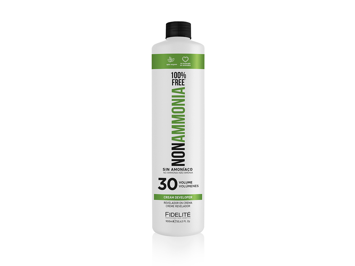 Revelador en crema 30vol NON AMMONIA 100% FREE idelité (900ml)