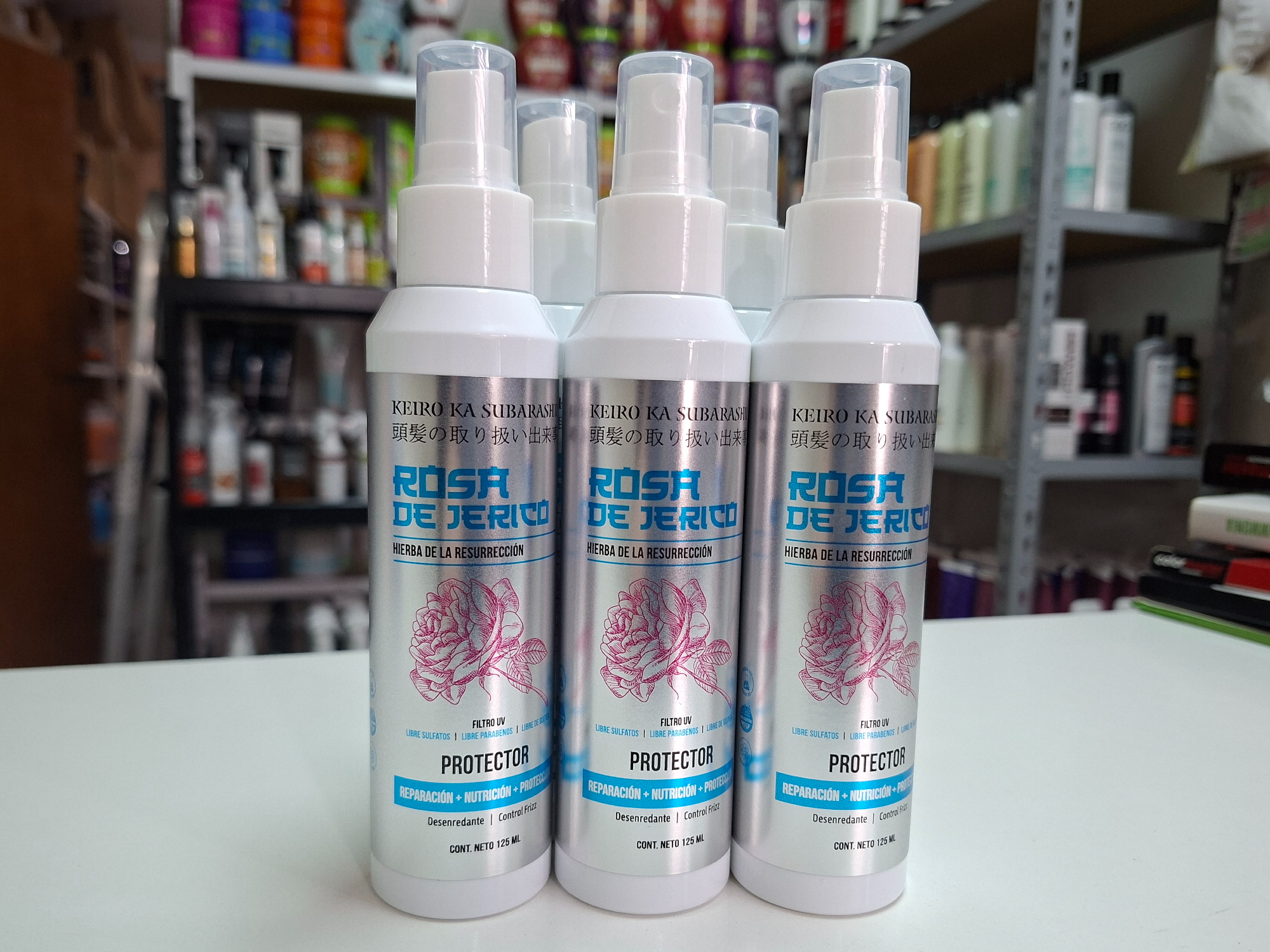 Protector Térmico Rosa de Jericó Fithocolor (125ml)