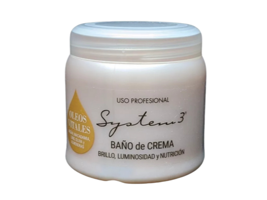 Baño de crema Óleos Vitales System 3 (250g)