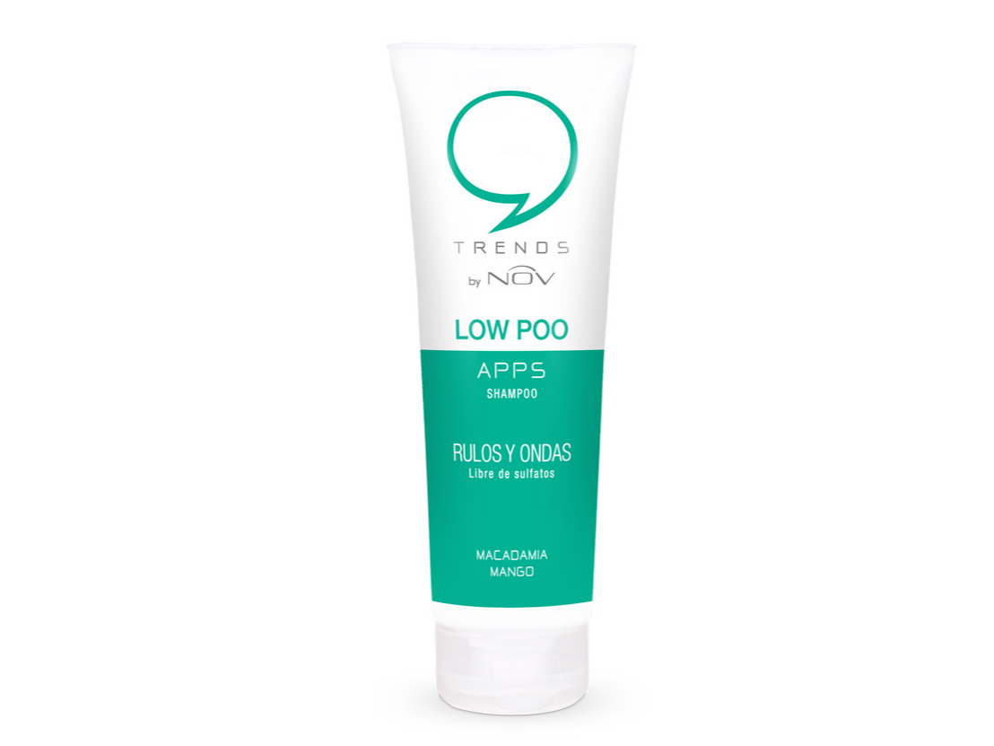 Shampoo Rulos y Ondas LOWPOO libre de sulfatos NOV (250ml)