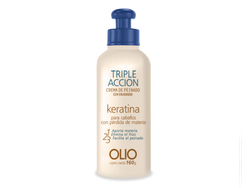 Crema de peinar Keratina para cabellos frágiles Olio (160ml)