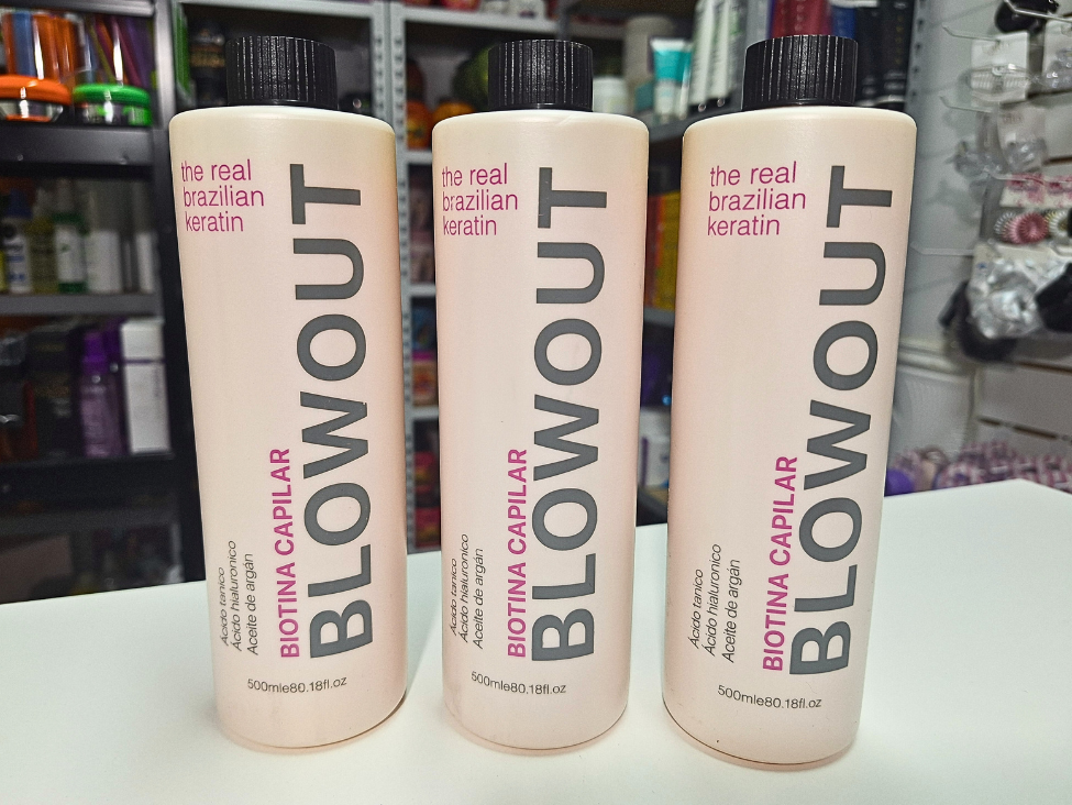 Biotina Capilar Blow Out The Real Brazilian de Keratin Corrientes