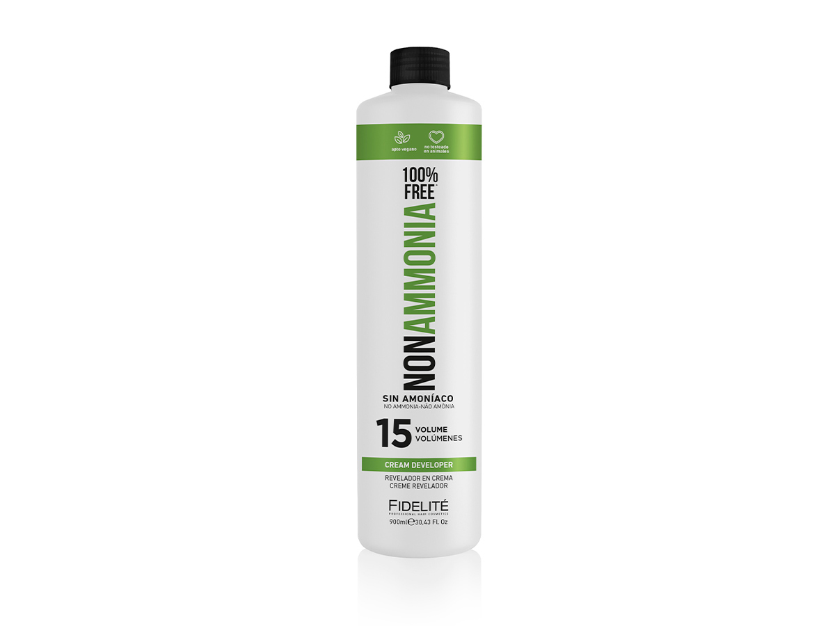 Revelador en crema 15vol NON AMMONIA 100% FREE Fidelité (900ml)