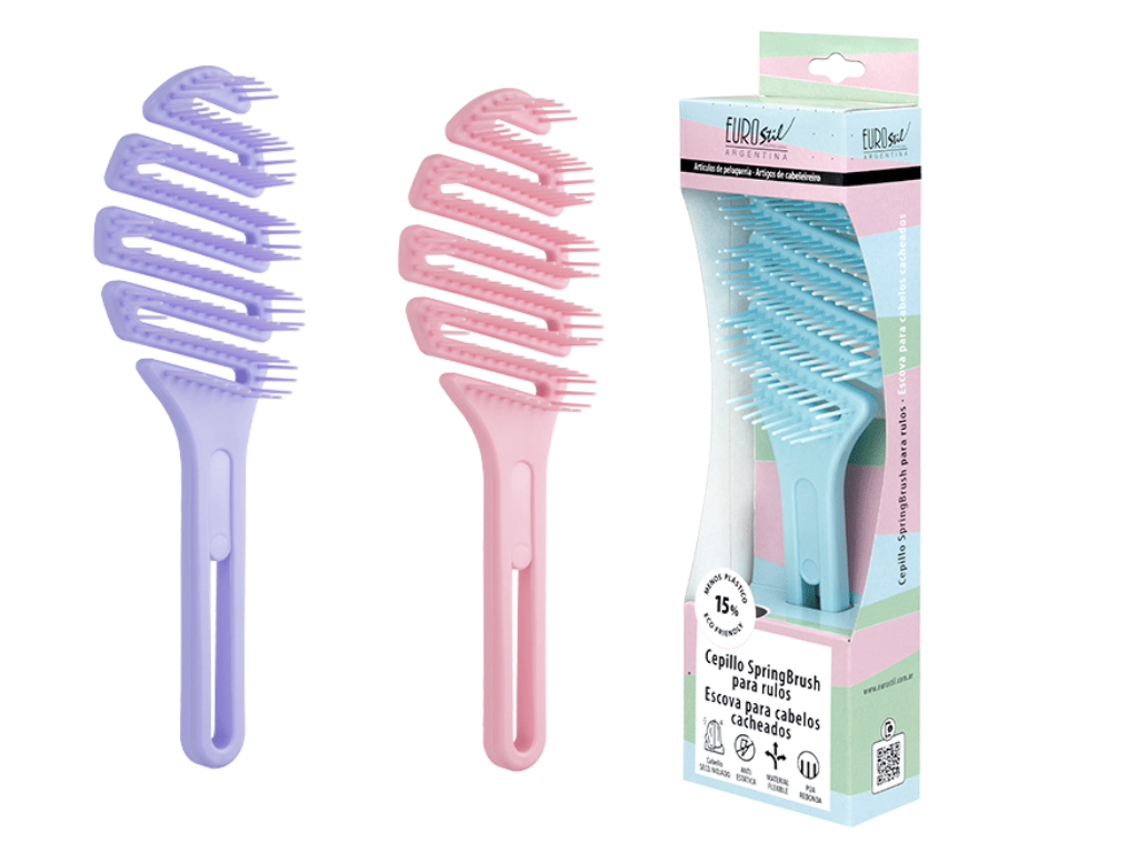 Cepillo Flexible Spring Brush Eurostil