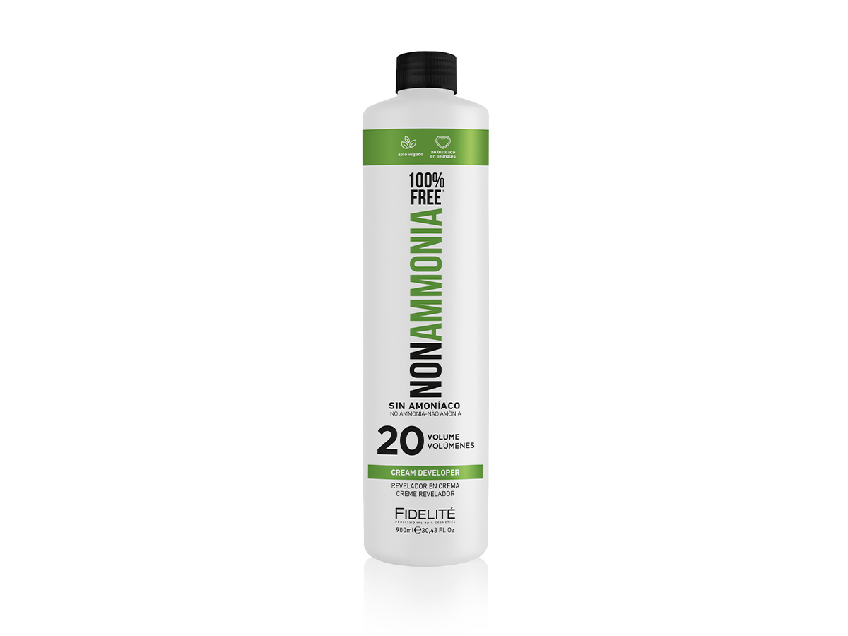 Revelador en crema 20vol NON AMMONIA 100% FREE Fidelité (900ml)