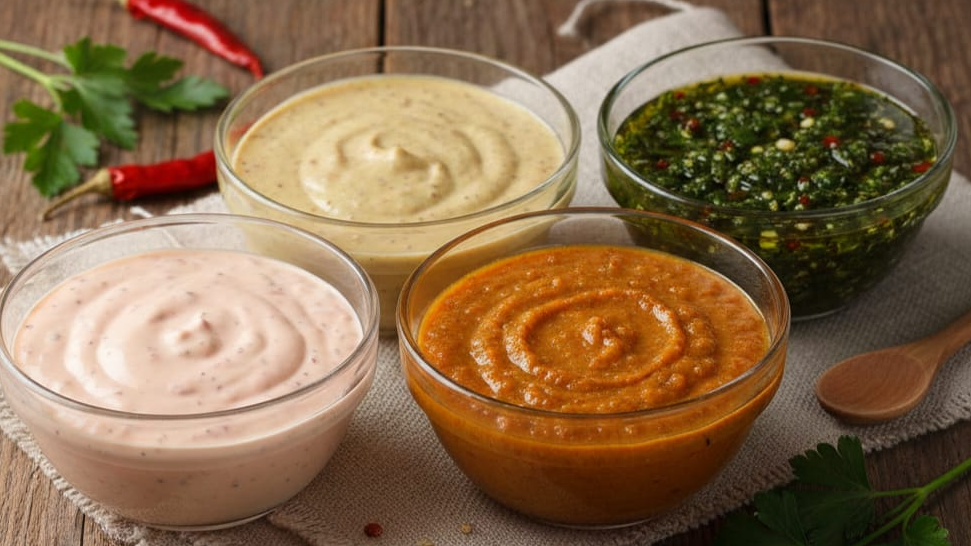 Salsas especiales de la casa