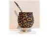 Mate tallado con base